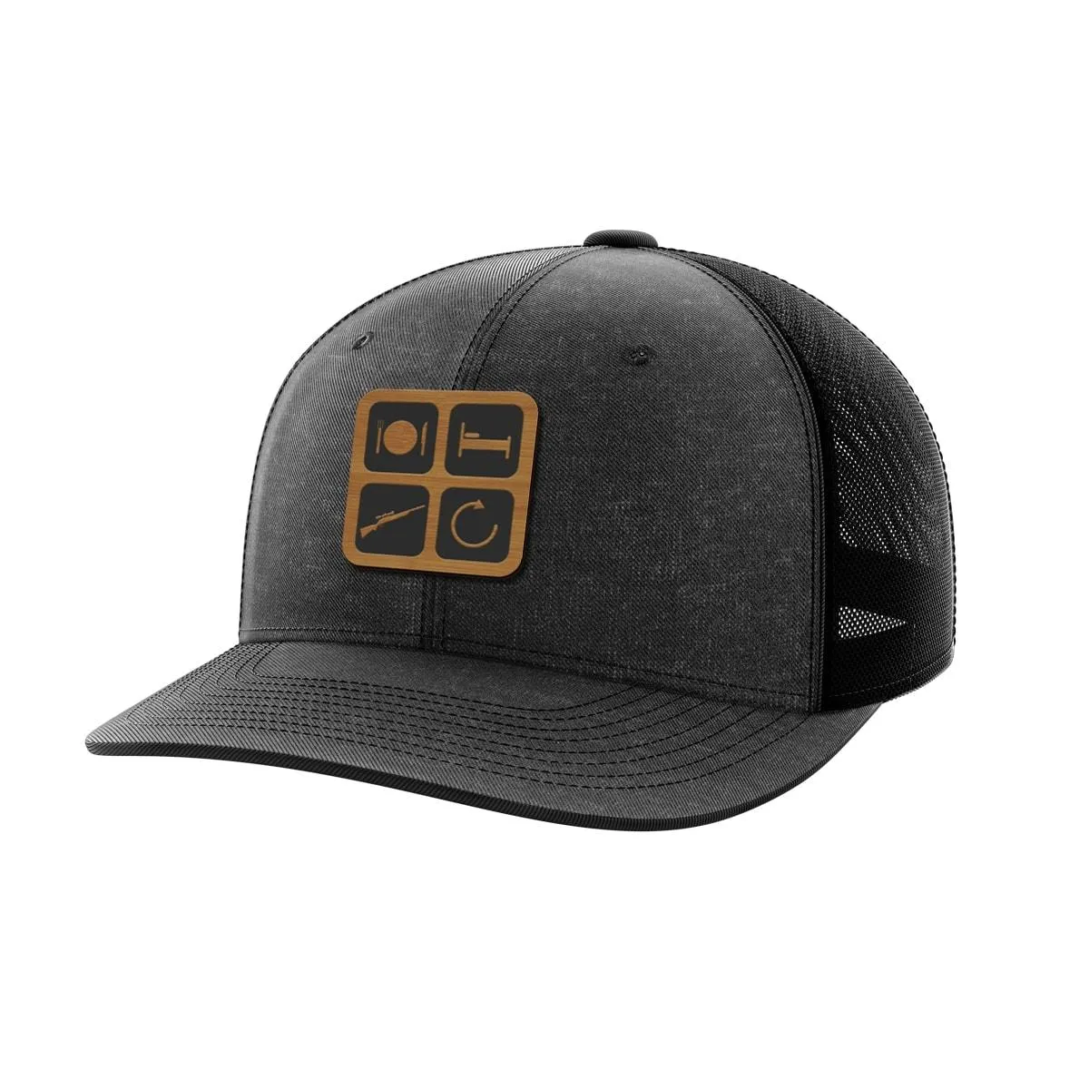 Eat Sleep Hunt Repeat Patch Hat
