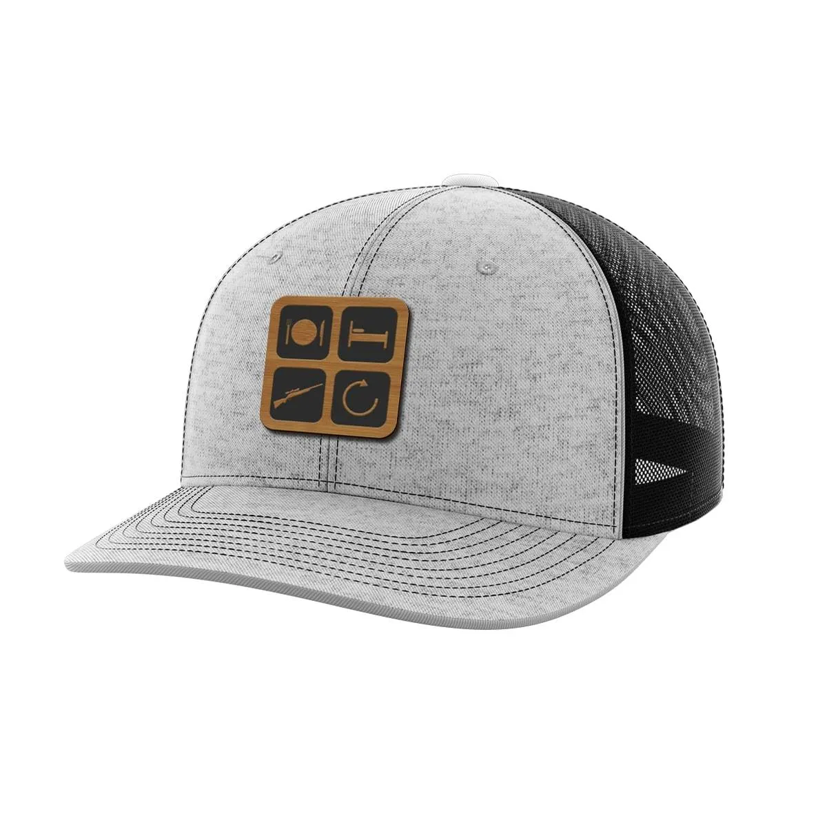 Eat Sleep Hunt Repeat Patch Hat