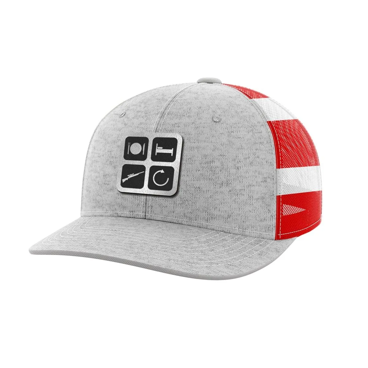 Eat Sleep Hunt Repeat Patch Hat