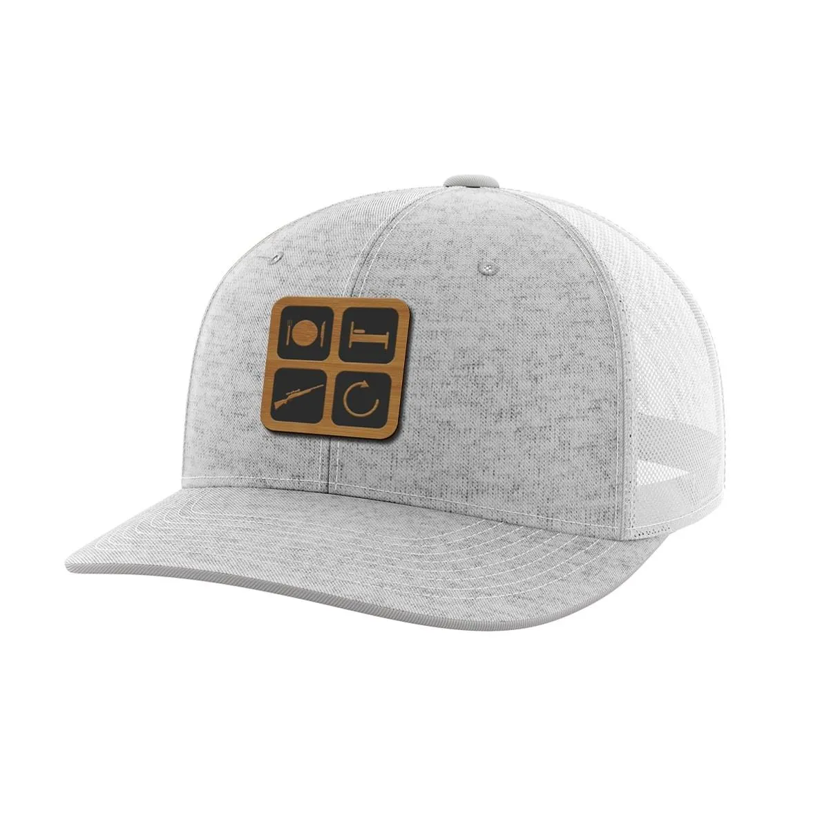 Eat Sleep Hunt Repeat Patch Hat