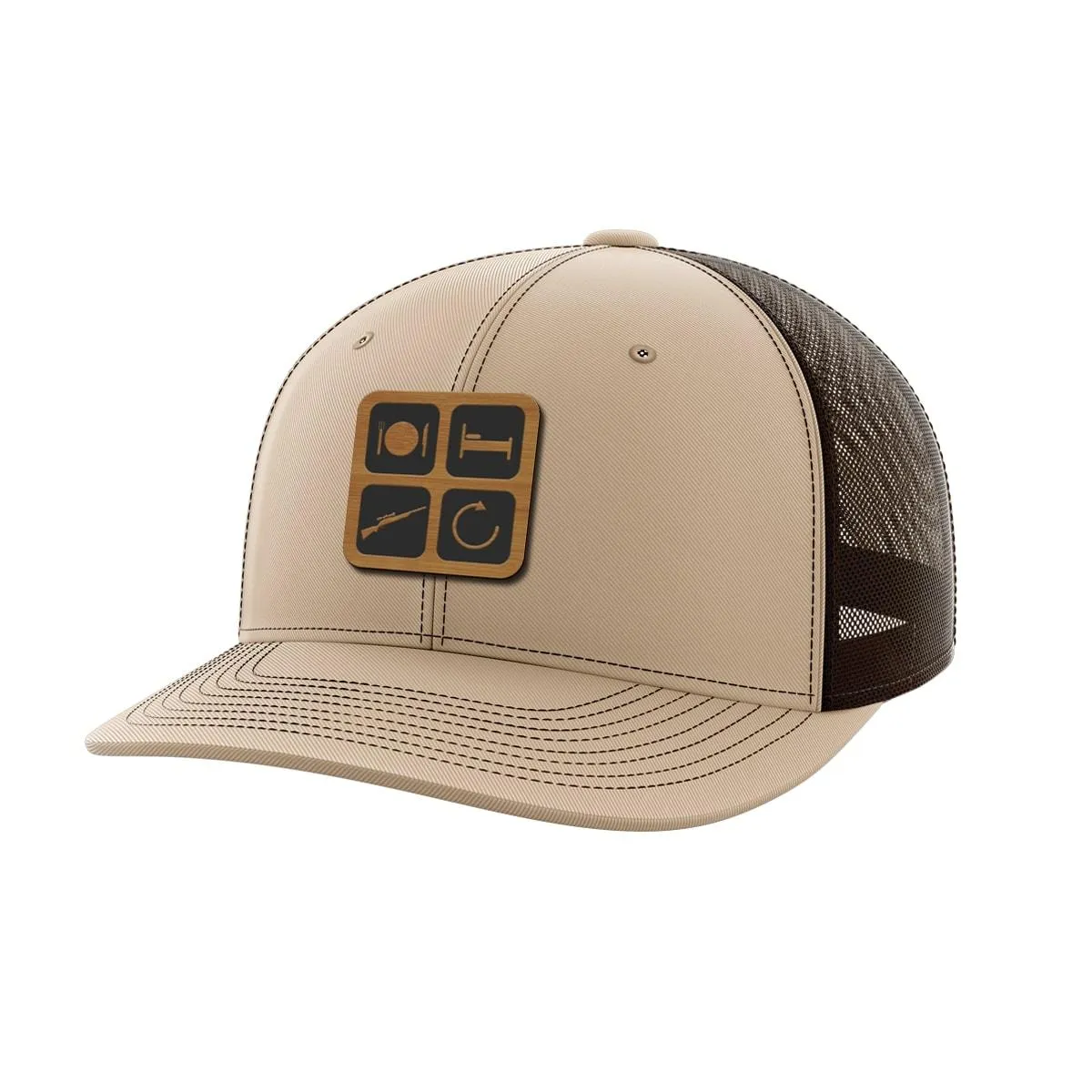 Eat Sleep Hunt Repeat Patch Hat
