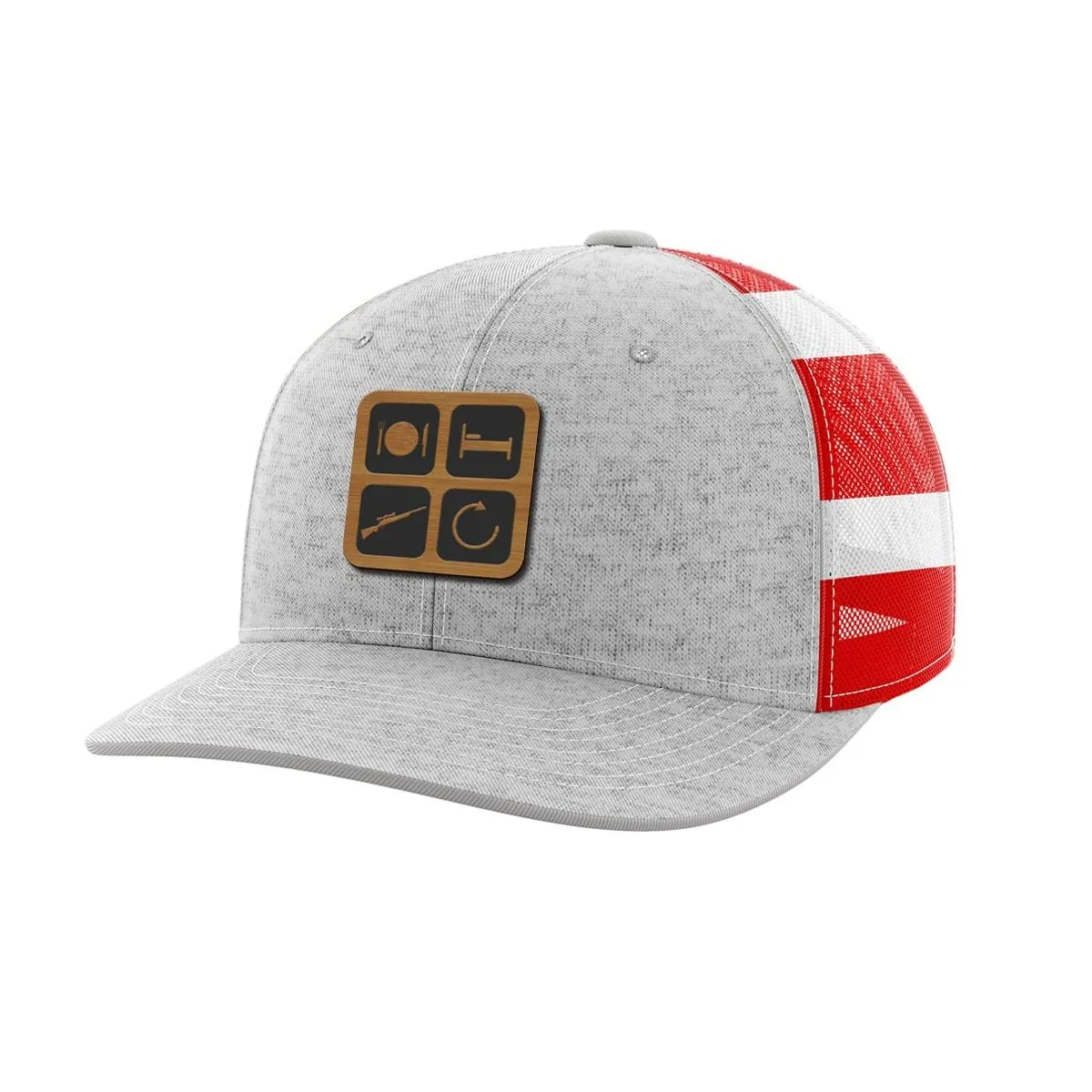 Eat Sleep Hunt Repeat Patch Hat