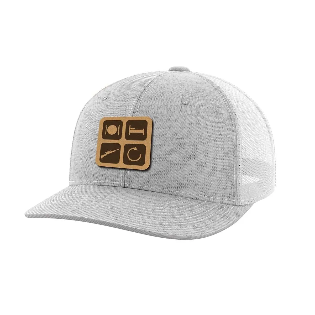 Eat Sleep Hunt Repeat Patch Hat