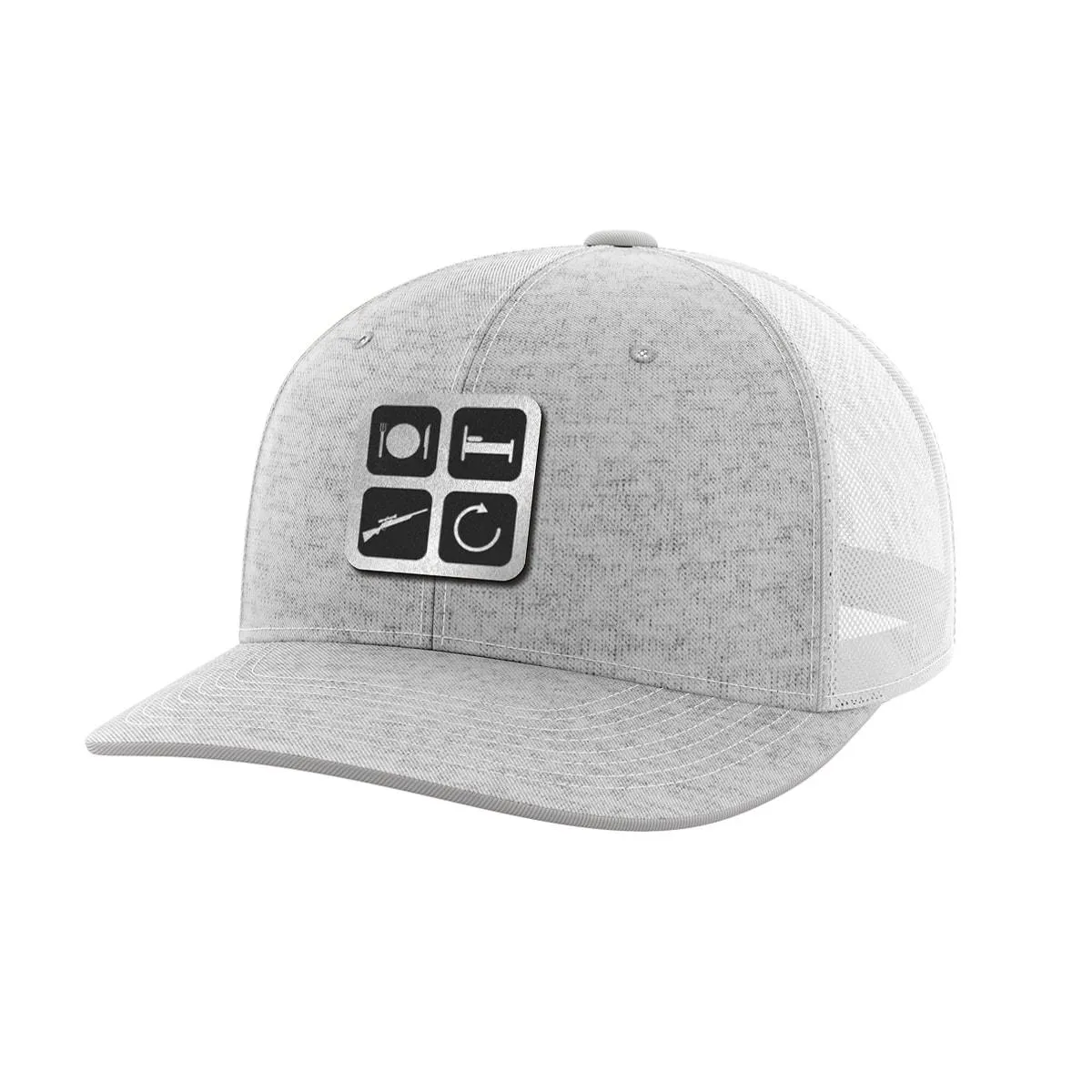 Eat Sleep Hunt Repeat Patch Hat