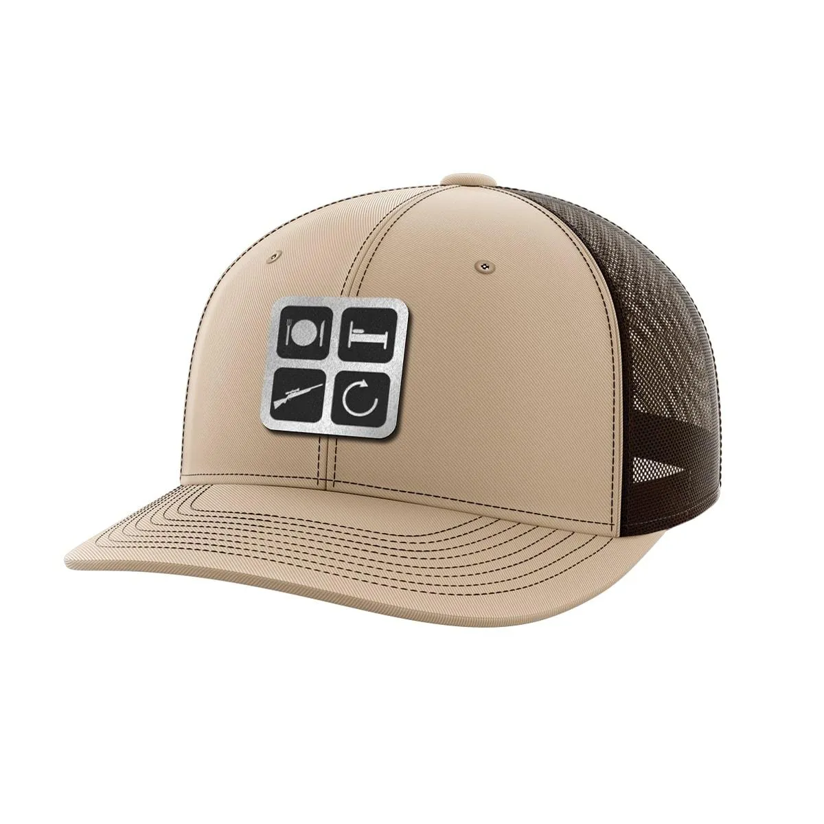 Eat Sleep Hunt Repeat Patch Hat
