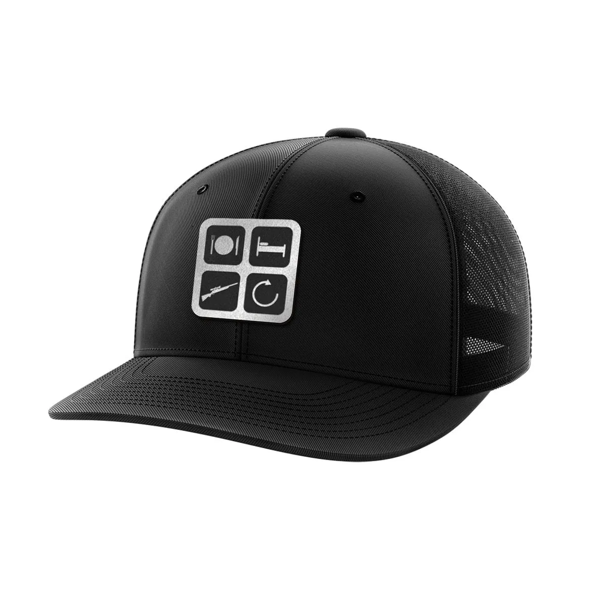 Eat Sleep Hunt Repeat Patch Hat