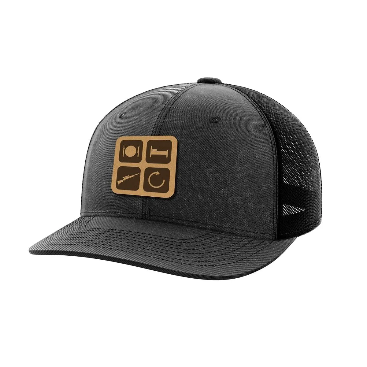 Eat Sleep Hunt Repeat Patch Hat