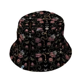 Episodic Serpent Garden Pink Bucket Hat
