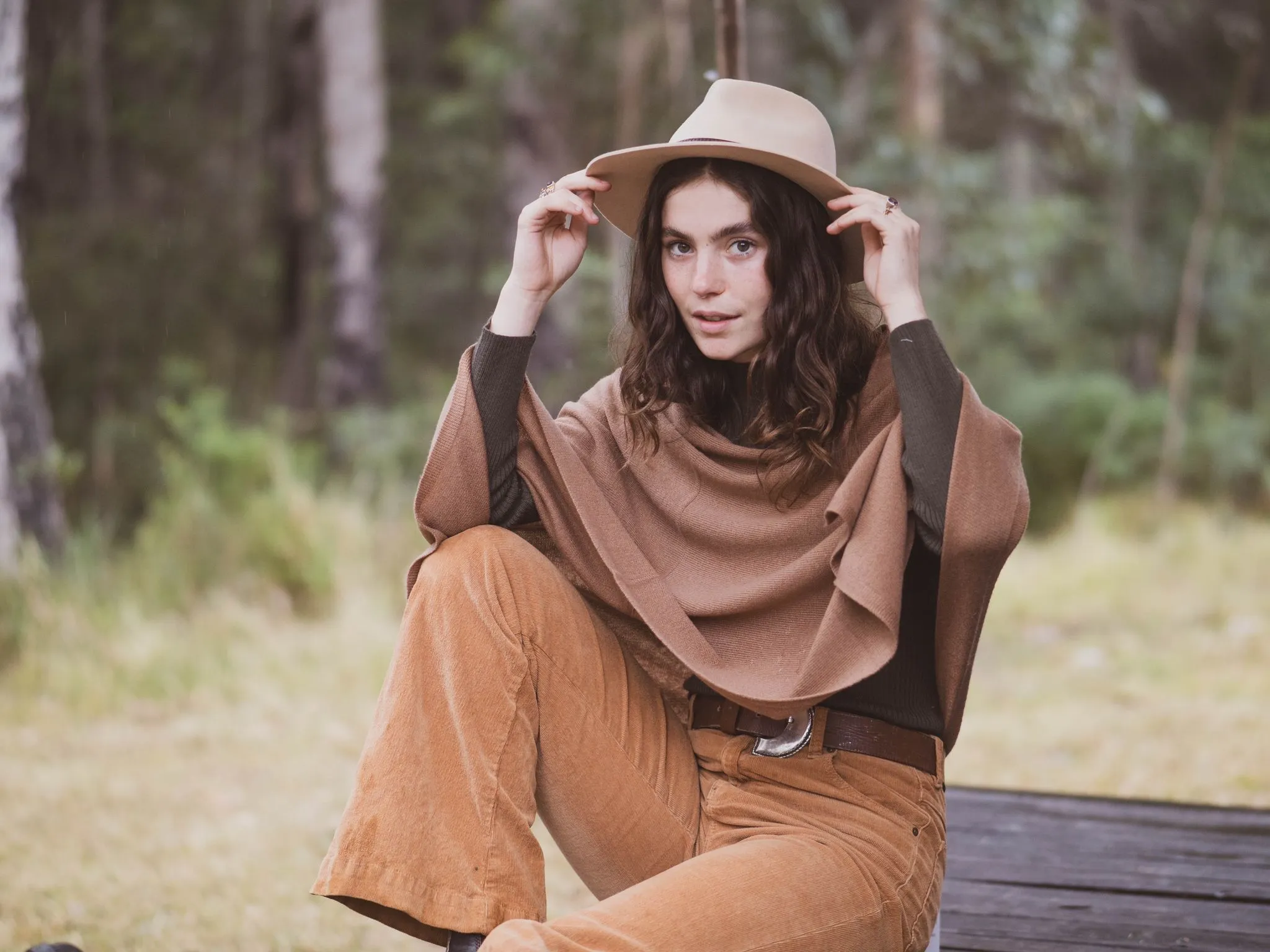 fallen broken st "the dingo" felt hat