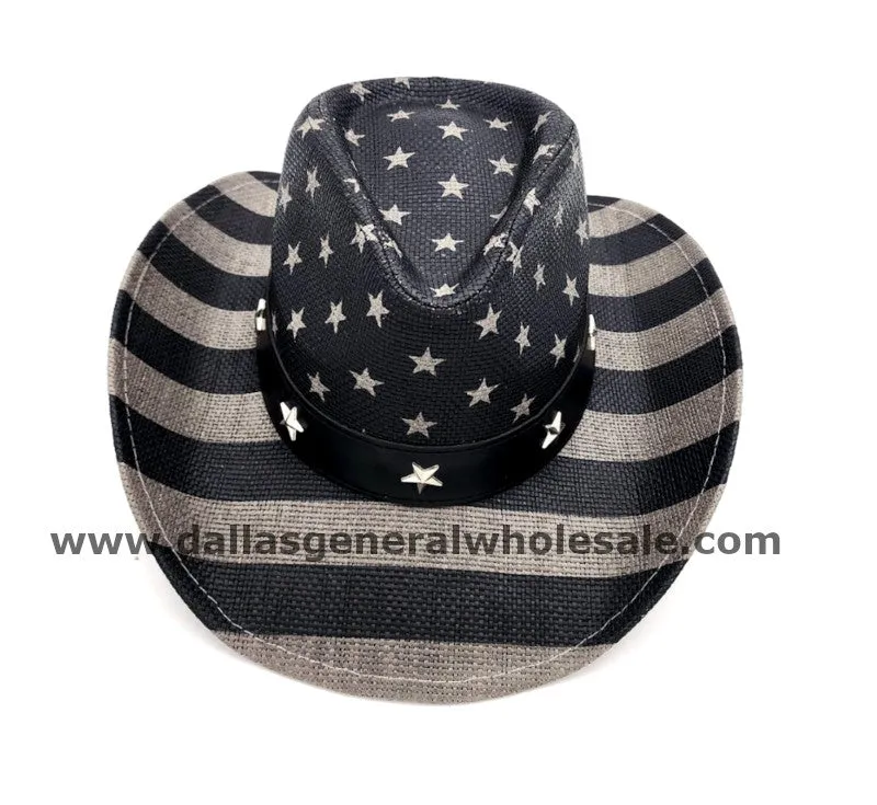 Fashion Stars Cowboy Straw Hats Wholesale