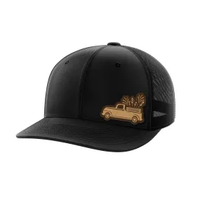 Fireworks Truck Leather Patch Hat