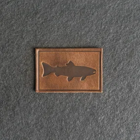 Fish Leather Patches with optional Velcro added