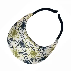 Flax w/ Navy Gold Floral