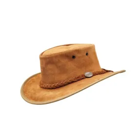 Foldaway Suede Hat Hickory
