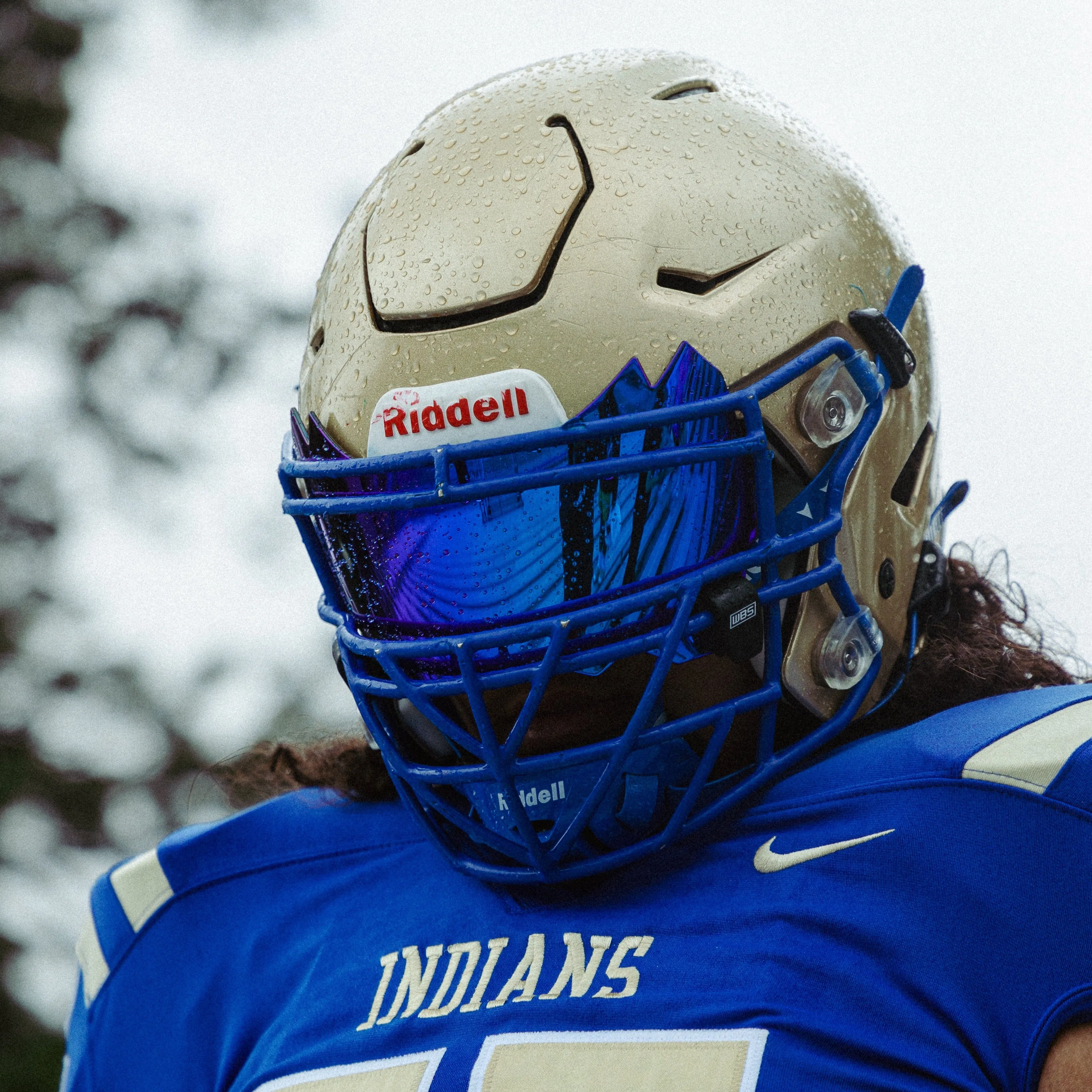 FOOTBALL VISOR 3.0 (BLUE)