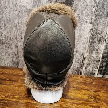 Fourrure (Furs) Audet Men's Fisher Aviator Fur Hat