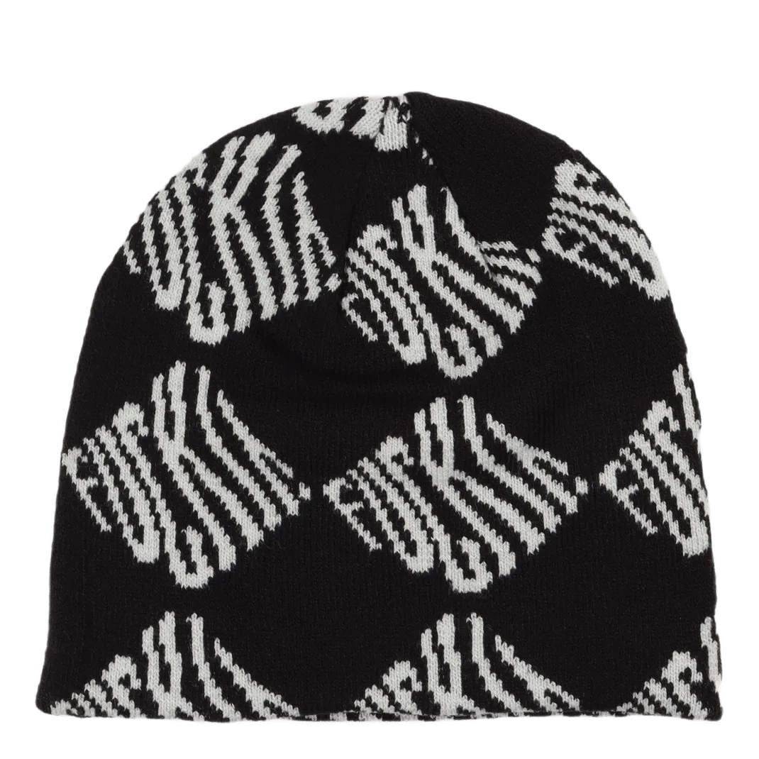 Fuck It Beanie Black