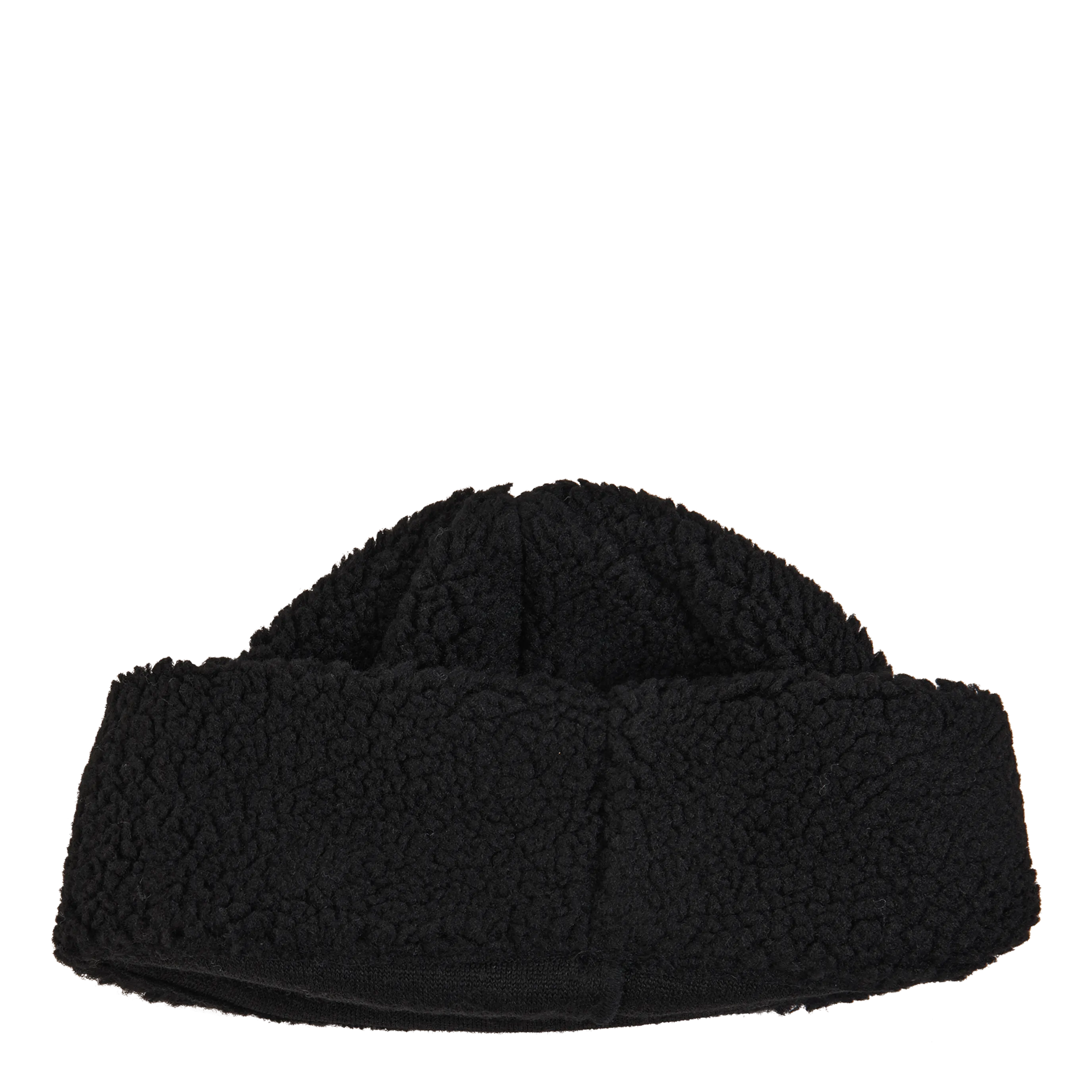 Fur Ball Beanie Black Smoke