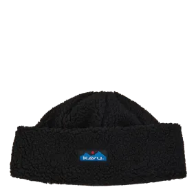 Fur Ball Beanie Black Smoke
