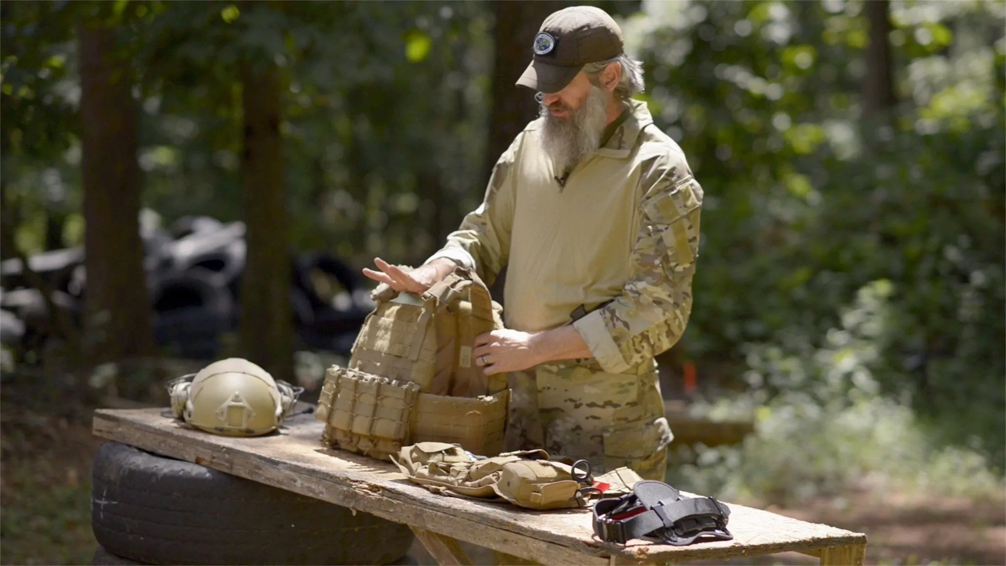 Gray Bearded Green Beret Survival Training Films Bundle – 5-Film USB Collection for Wilderness, Bushcraft, and Preparedness