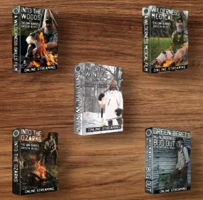 Gray Bearded Green Beret Survival Training Films Bundle Streaming– 5-Film Online Survival Skills Collection