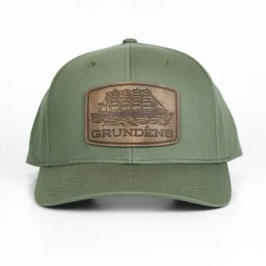 Grundens Tall Ship Snapback Hat