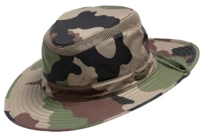 Henschel X-Large Woodland Camo 10-Point Camper Water Repellent Booney Hat