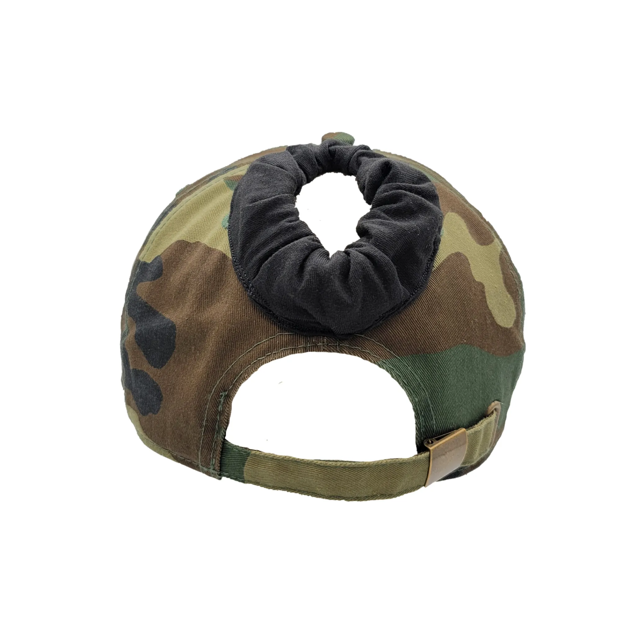 High Ponytail Camouflage Caps