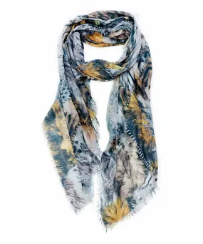 JC021028 Animal Print Scarf