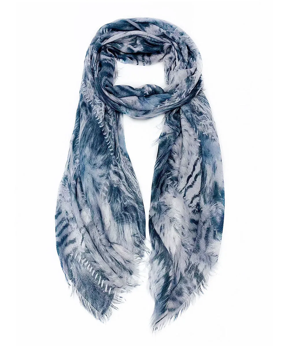 JC021028 Animal Print Scarf