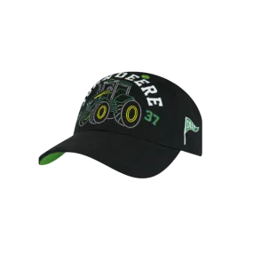 John Deere Kid's Tractor Baseball Black Cap