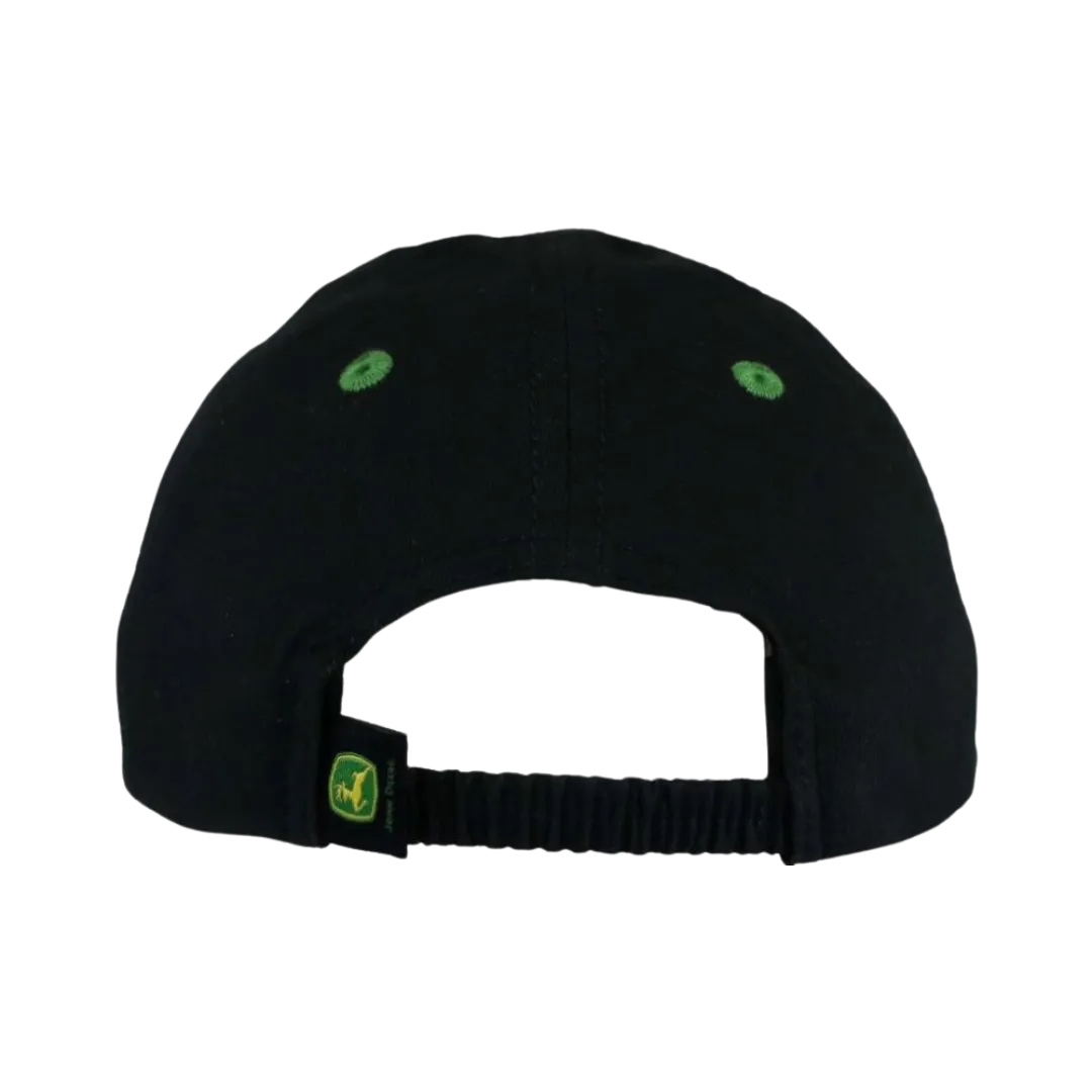John Deere Kid's Tractor Baseball Black Cap