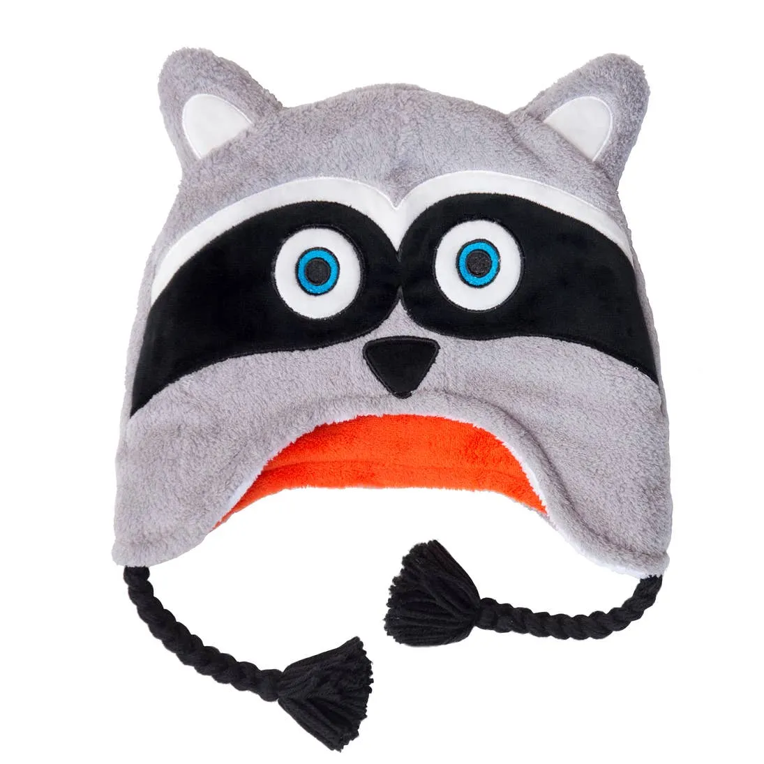 Kids Winter Hat | 2-in-1 Reversible | Fox & Raccoon