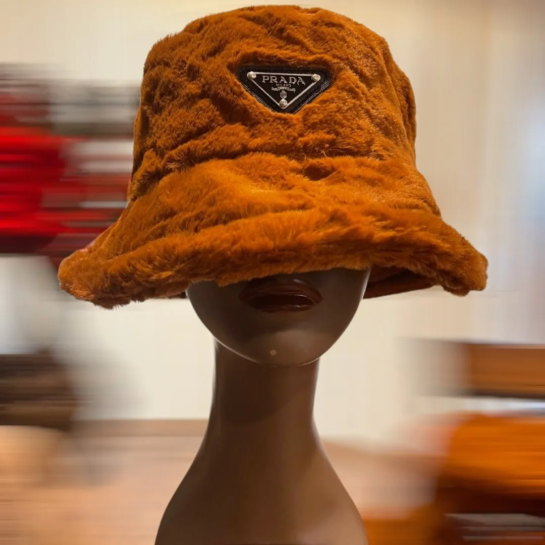 La'Prada Mama Fur Bucket Hat