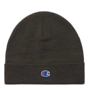 Logo Beanie Cap Brown