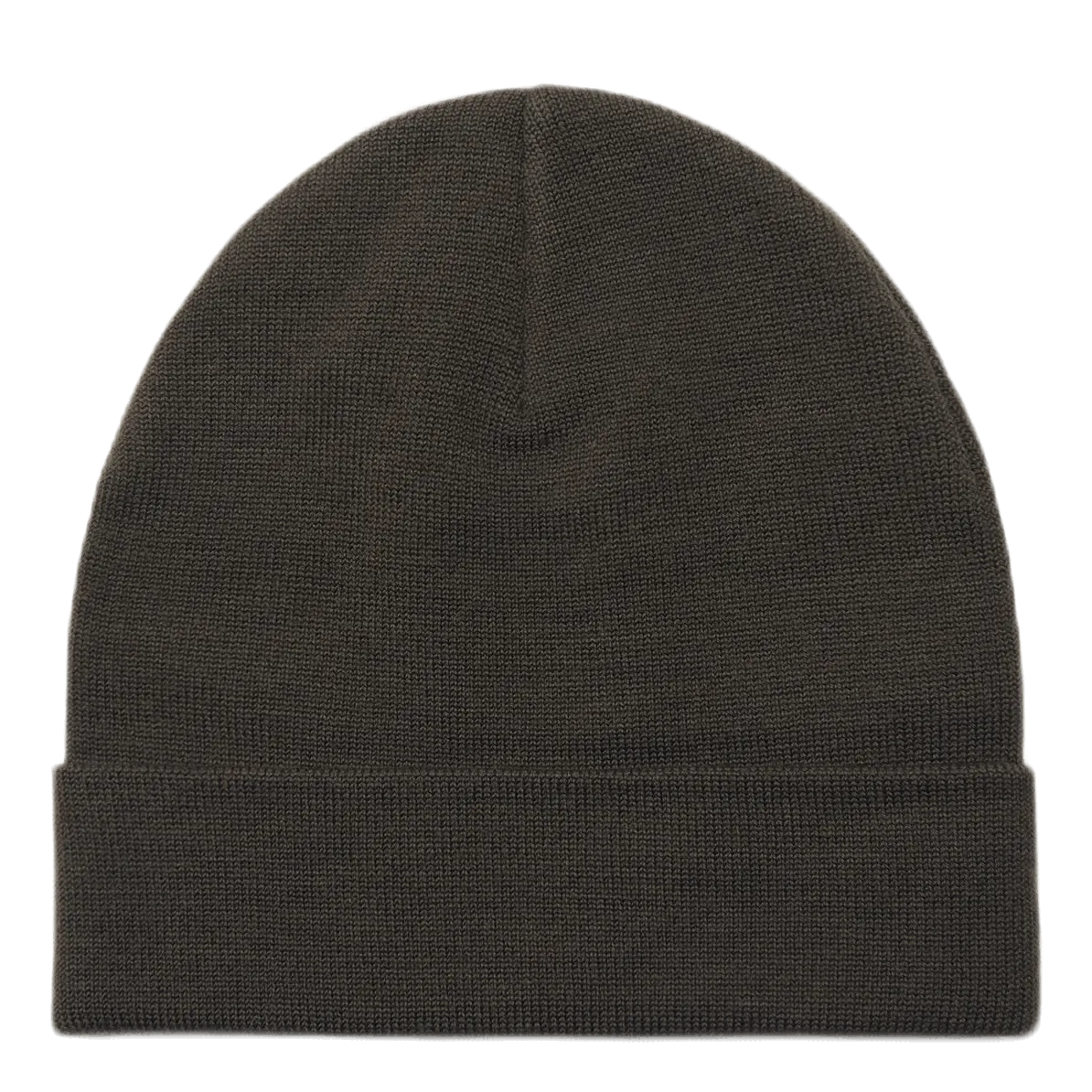 Logo Beanie Cap Brown