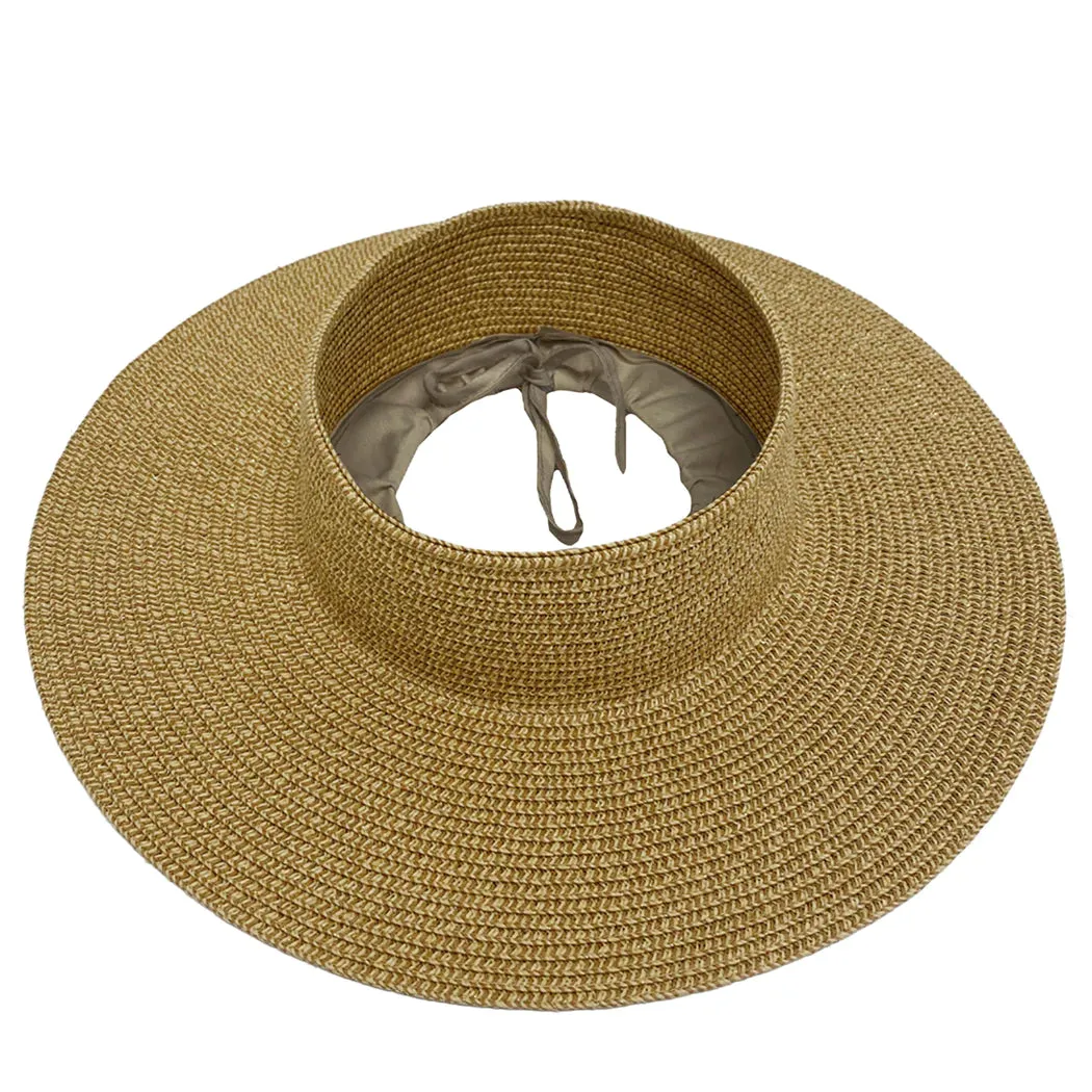 LULI HAT - Gold Shimmer Visor