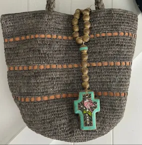 Made in Mada Alice 3 Lace Leather Bag
