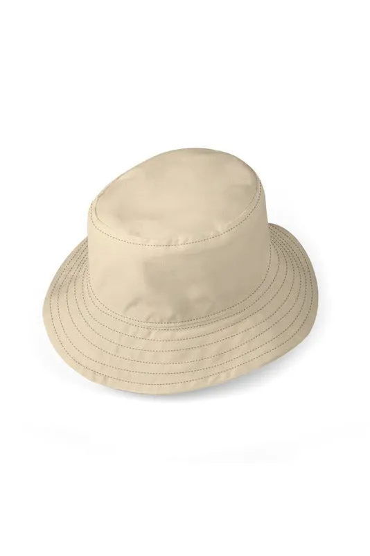 Mocha Outside & Cream Inside Bucket Hat