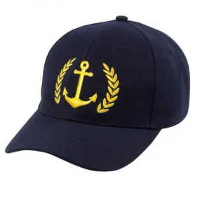 Nauticalia Baseball Hat - Anchor/Leaf Yachtsman