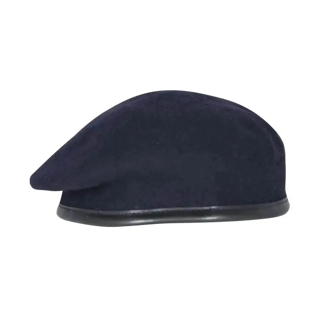 Navy Blue Silk Lined Army Beret