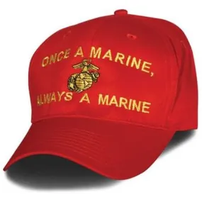 Once A Marine Always A Marine Cap