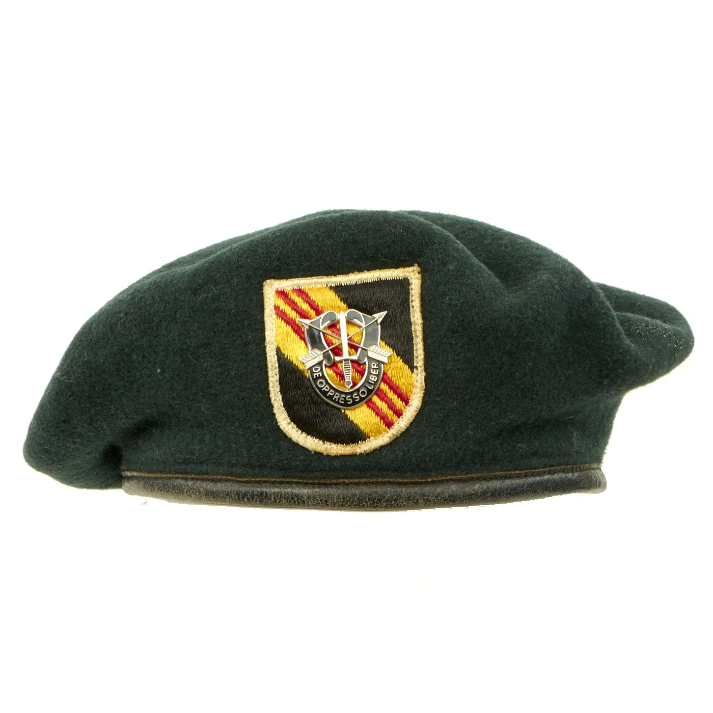 Original U.S. Vietnam War Named Company C 5th Special Forces Group Airborne Green Beret