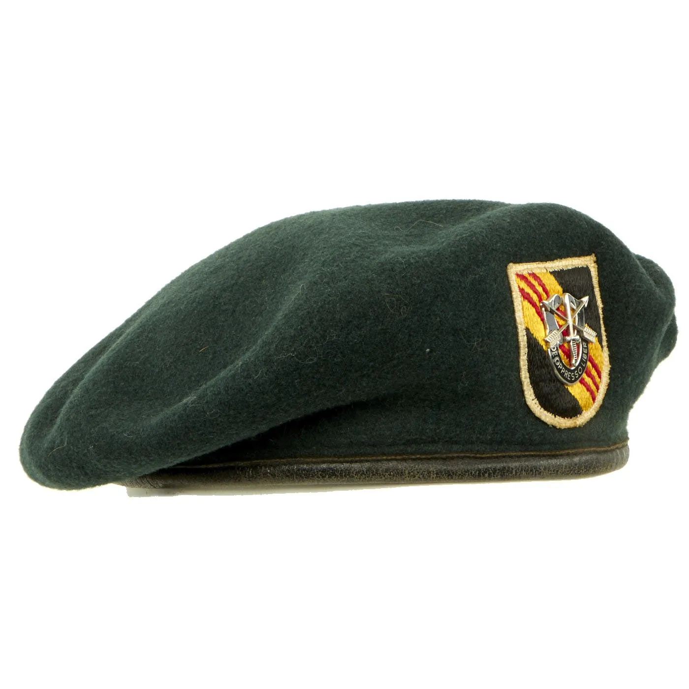 Original U.S. Vietnam War Named Company C 5th Special Forces Group Airborne Green Beret