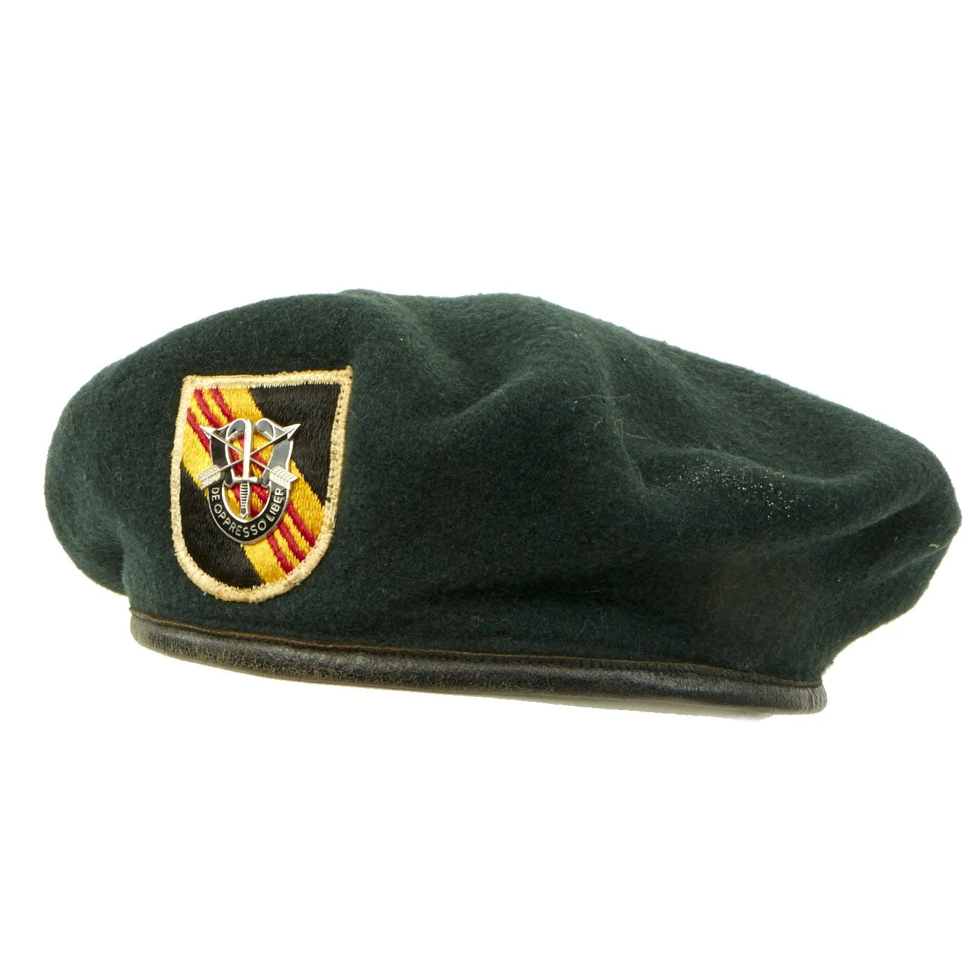 Original U.S. Vietnam War Named Company C 5th Special Forces Group Airborne Green Beret