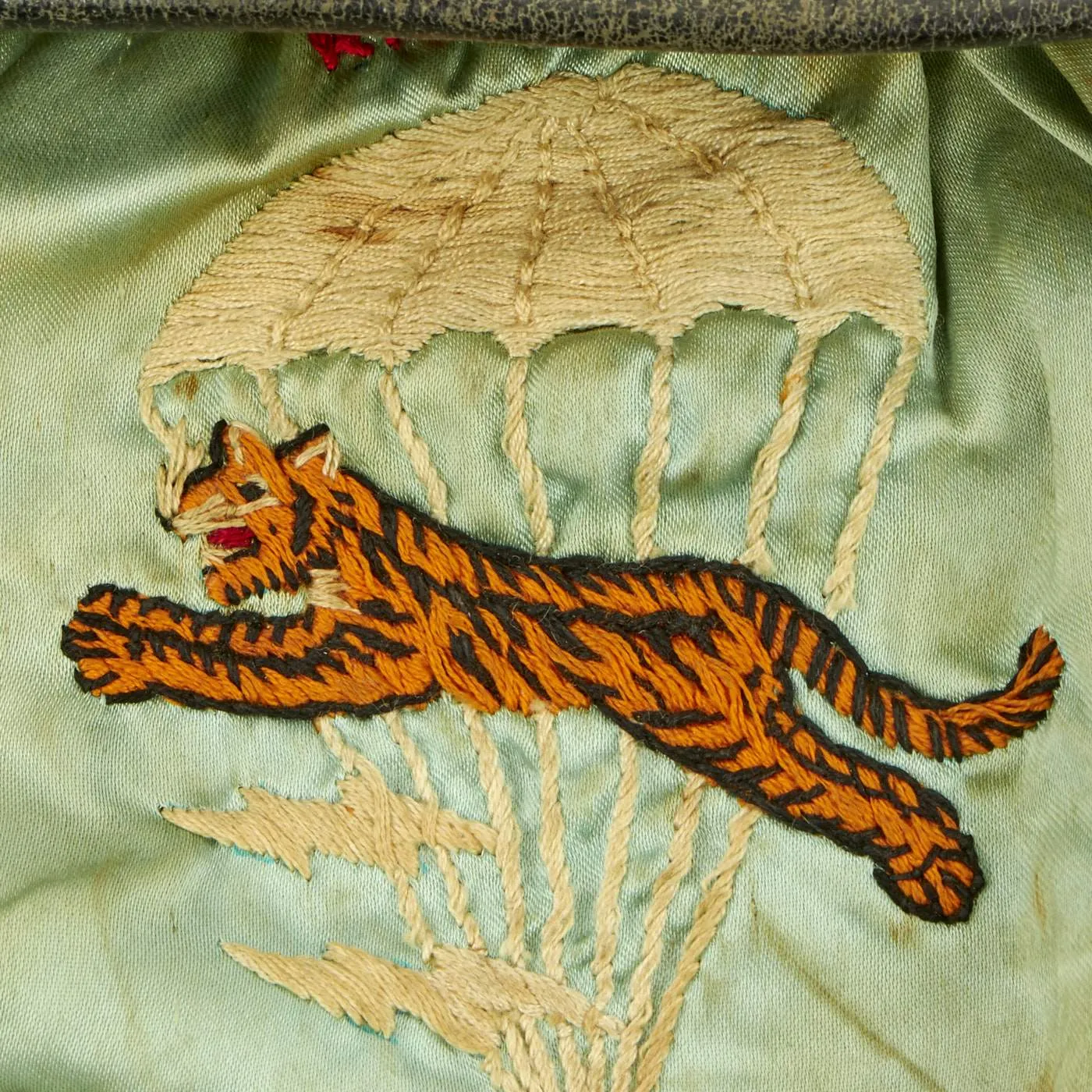 Original U.S. Vietnam War Named Company C 5th Special Forces Group Airborne Green Beret