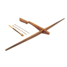 Original Vietnam War Montagnard Crossbow with Bolts and Quiver - USGI Bring Back