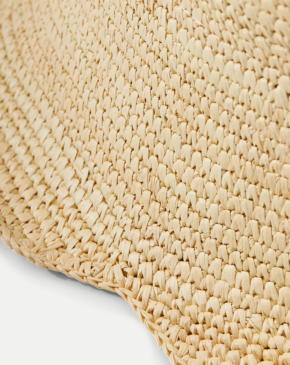 Packable Scallop Bucket Hat