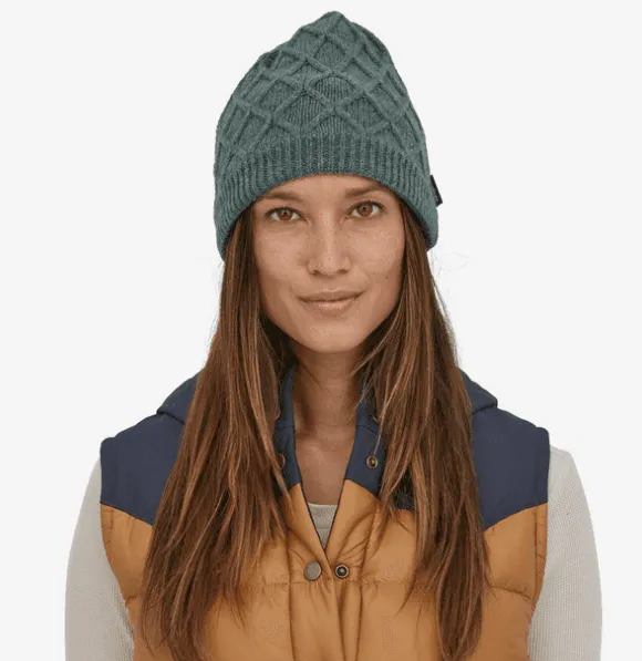 Patagonia Honeycomb Knit Beanie Hemlock Green