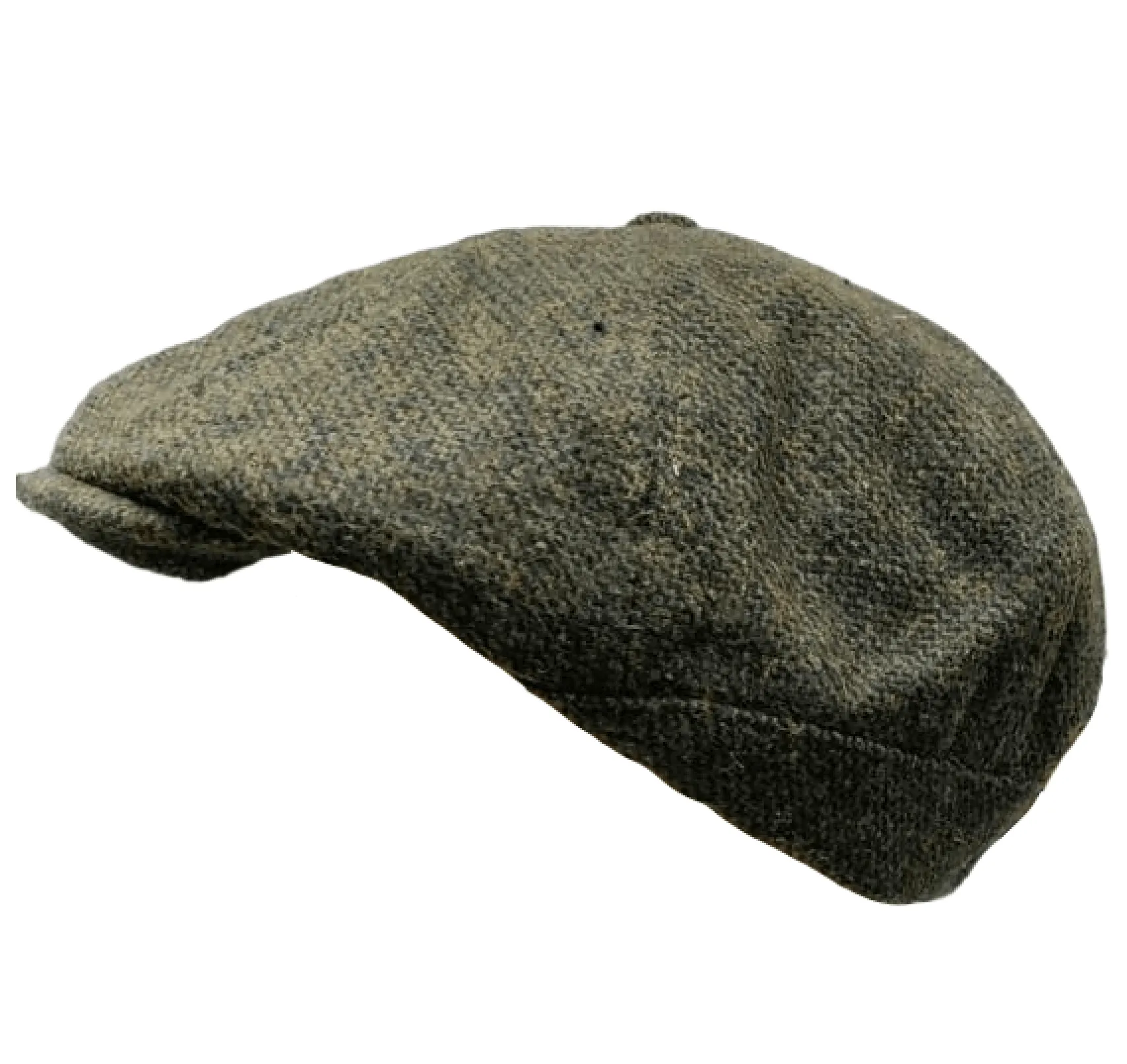Peaky Blinders Newsboy Hat Gatsby Cap Flat Tweed herringbone 8 Panel Baker Boy